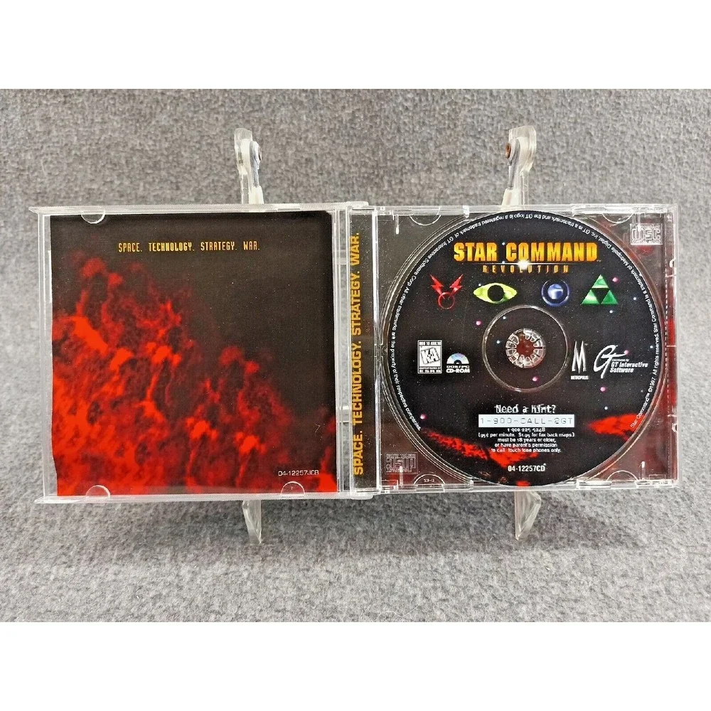 Lot Of 3 Star Command Revolution - F-22 Lightning - Mission Impossible PC CD-ROM